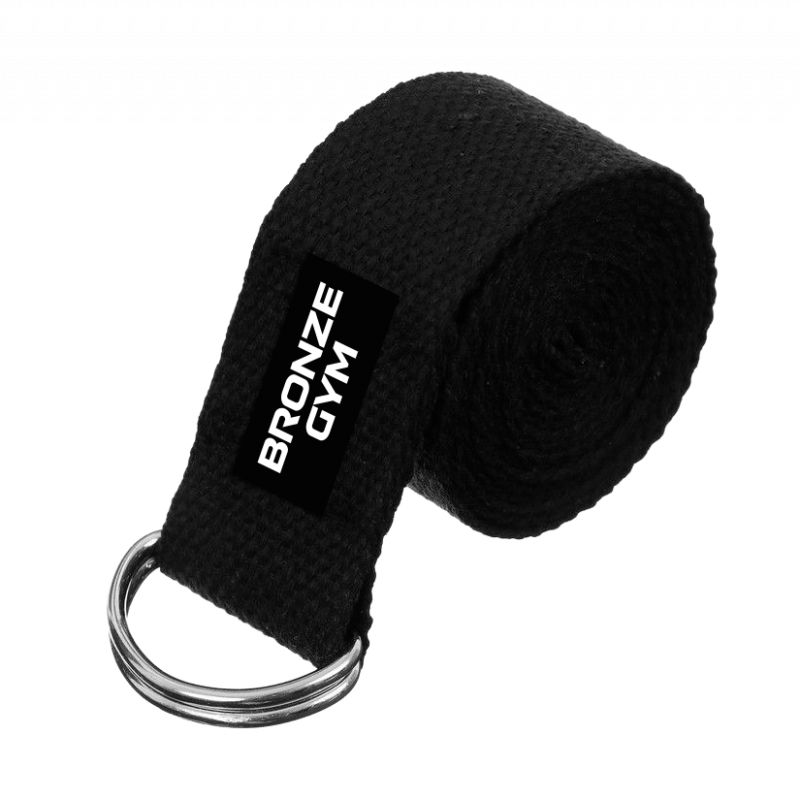 Ремень для йоги BRONZE GYM, 3.8x183см