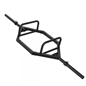 Гриф олимпийский BRONZE GYM шестиугольный Трэп замками