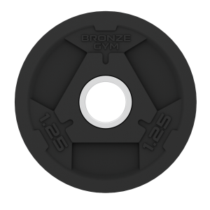 Диск олимпийский BRONZE GYM обрезиненный 1.25 кг
