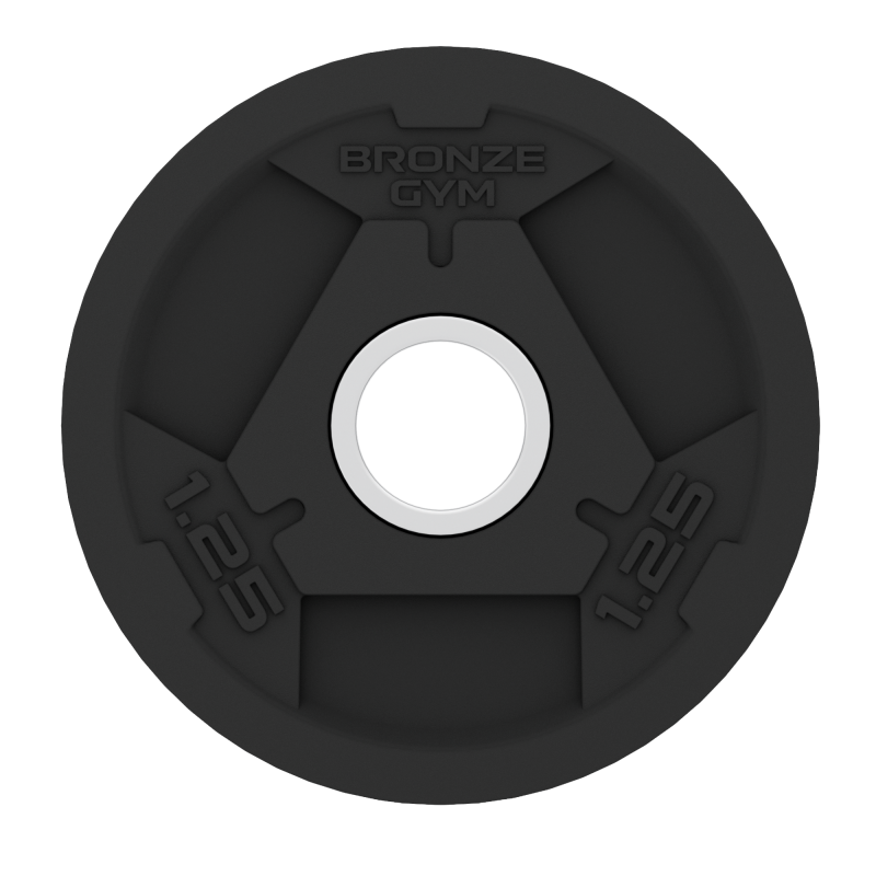 Диск олимпийский BRONZE GYM обрезиненный 1.25 кг