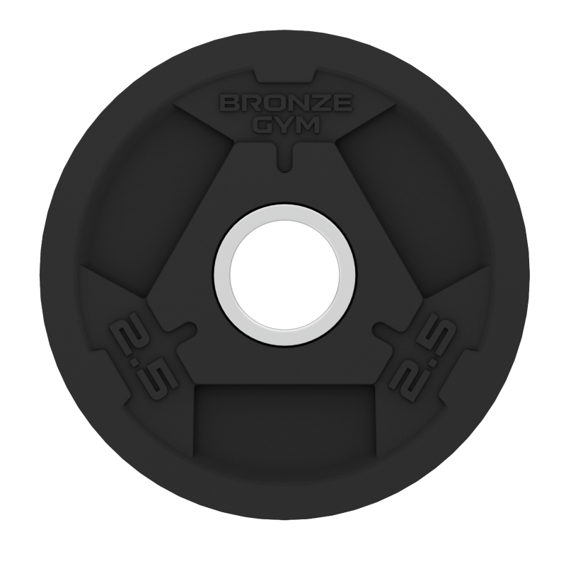 Диск олимпийский BRONZE GYM обрезиненный 2.5 кг