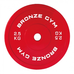 Диск олимпийский BRONZE GYM тренировочный 2.5 кг