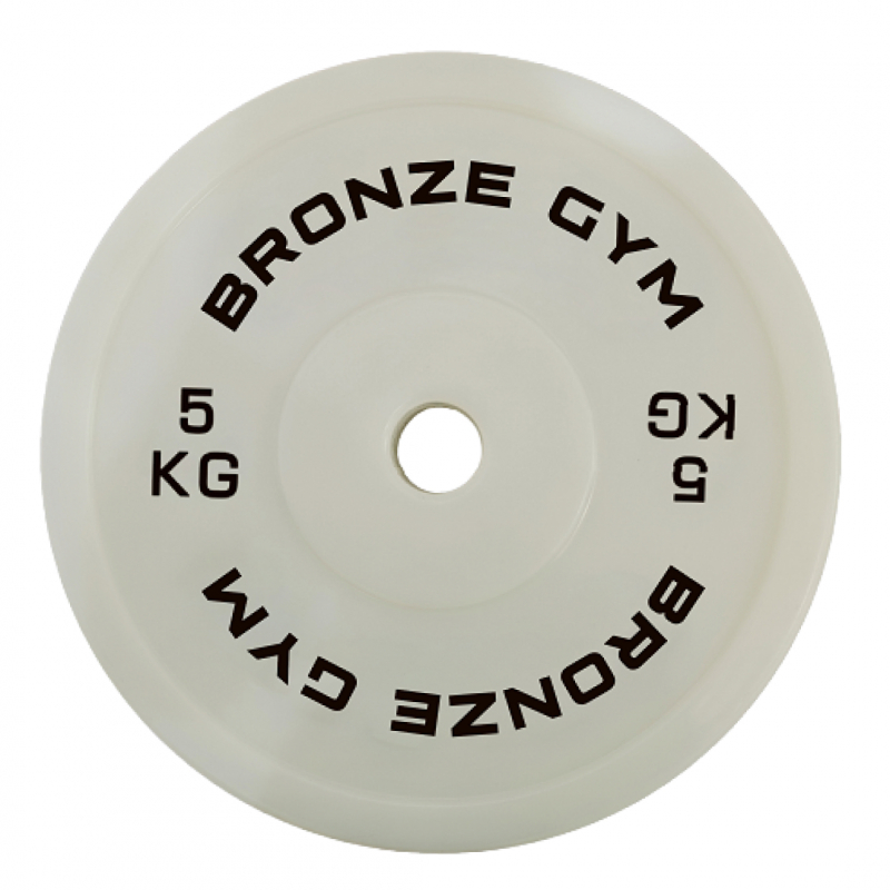 Диск олимпийский BRONZE GYM тренировочный 5 кг