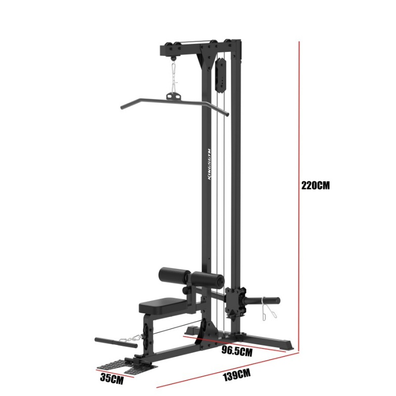 Тренажер тяга сверху/снизу DFC D2017F