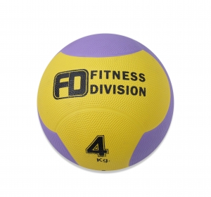 Мяч медицинский Fitness Division 4 кг FD-MB2-4K