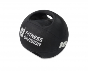 Медбол Easy Grip 10 кг FITNESS DIVISION FD-MDBH2-10K