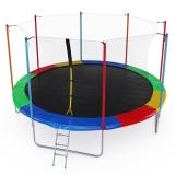 Батут DFC FEMMTO 14FT разноцветный (2 короба)