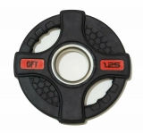 Штанга 53 кг (диски 50 мм с двумя хватами, гриф 180 см) Original FitTools FT-2HGSET-53-OB72