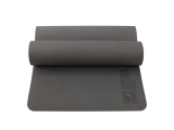 Коврик для йоги и фитнеса 185 х 80 см толщина 8 мм TPE серый Original FitTools FT-TPE-18580-22
