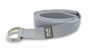 Ремешок для йоги 243 см, серый Original FitTools FT-YSTP-GREY