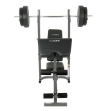 Скамья под штангу с опциями DFC GOZONE GZE-2201 со штангой и дисками в комплекте