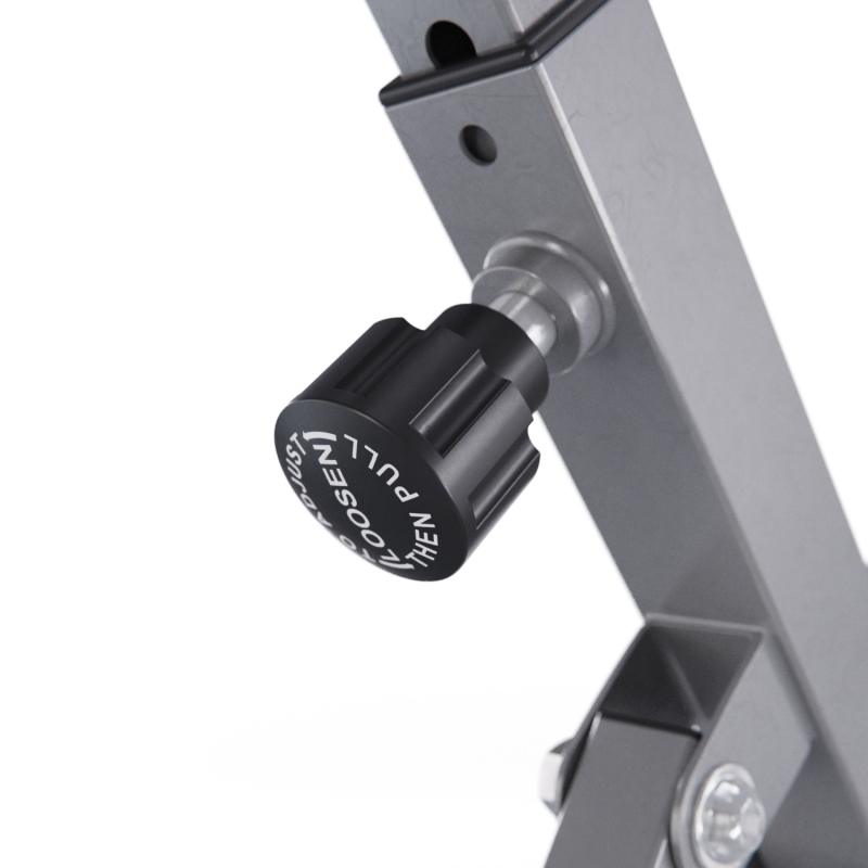 Велотренажер X-Bike DFC MBB с эспандерами, серо-желтый