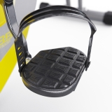 Велотренажер X-Bike DFC MBB с эспандерами, серо-желтый