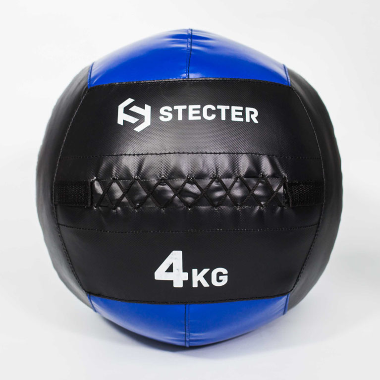 Медбол 4 кг (синий) STECTER 2207