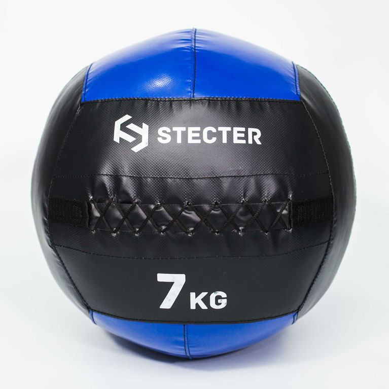 Медбол 7 кг (синий) STECTER 2154
