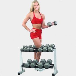 Подставка для гантельного рядя BODY SOLID (5 пар) Powerline PDR282