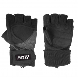 Перчатки для фитнеса c фиксатором запястья PRCTZ WRIST-WRAP GLOVES "L"