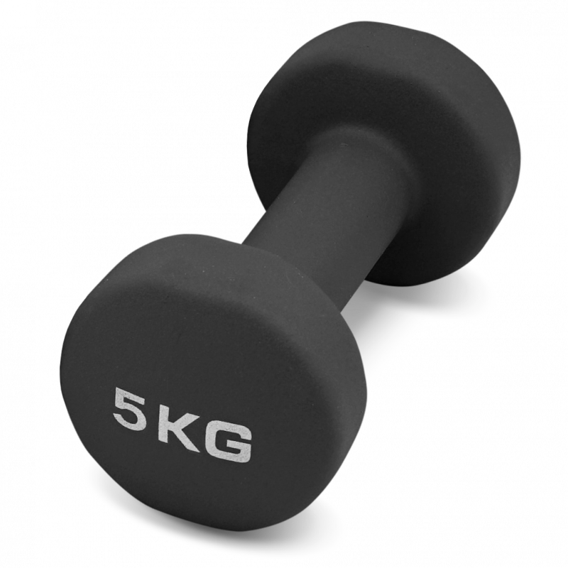 Гантель для аэробики неопреновая PRCTZ NEOPRENE DUMBBELL, 5 кг