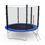Батут с сеткой DFC PELPO 8ft с лестницей, BLU