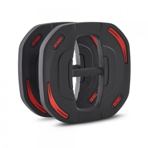 Диски 10 кг для памп-штанги для аэробики REBEL R-SMRTP (пара) R-SMRTD-10-PAIR