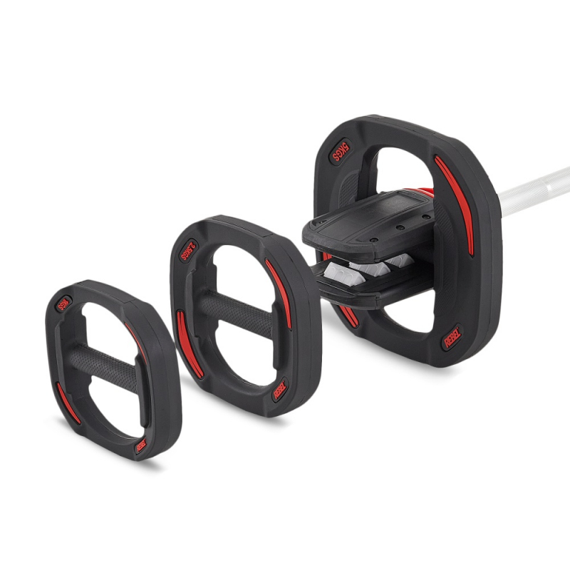Диски 2.5 кг для памп-штанги для аэробики REBEL R-SMRTP (пара) R-SMRTD-2.5-PAIR