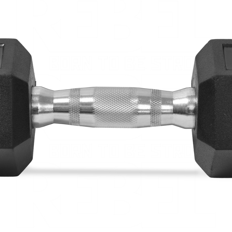 Гантели гексагональные по 6 кг (пара) REBEL R-HEX-06-PAIR