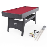 Игровой стол - бильярд DFC 54 135 x 65 см, красный