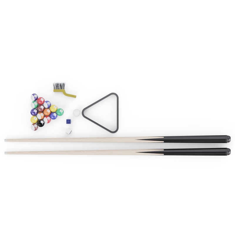 Игровой стол - бильярд DFC 54 135 x 65 см, красный