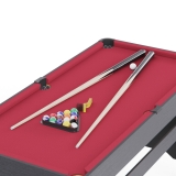 Игровой стол - бильярд DFC 54 135 x 65 см, красный