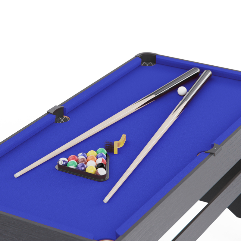 Игровой стол - бильярд DFC 54 135 x 65 см, синий