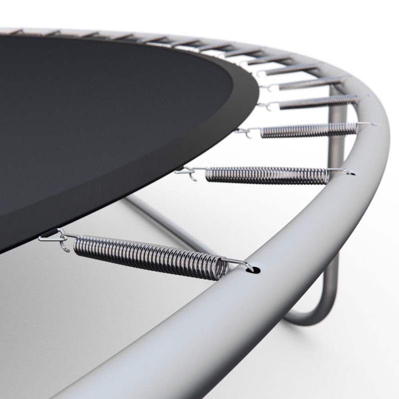 Батут каркасный с сеткой DFC MAPPY 8 ft