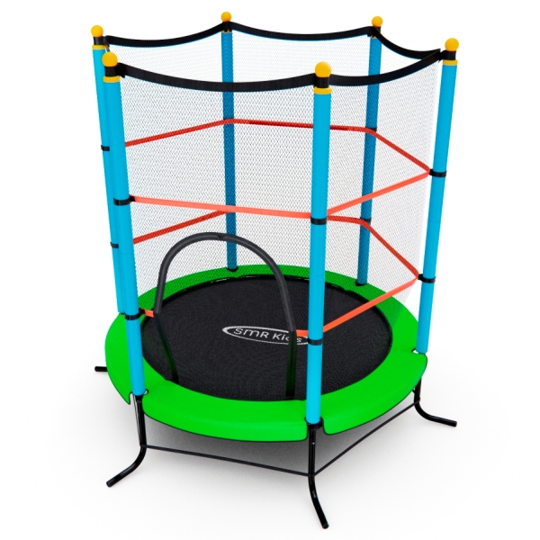 Батут детский DFC SMRKIDS 55 с сеткой, GR