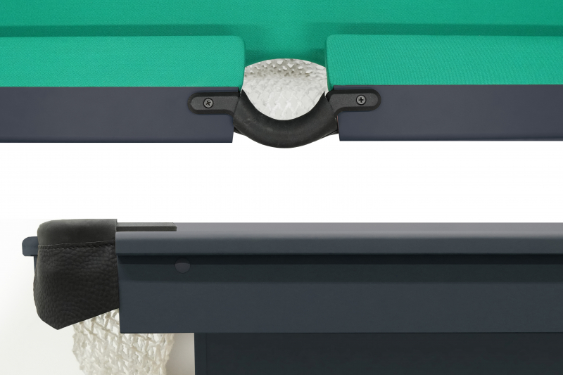 Домашний 2 New СБ 7 (РП, SOHO-DARK New, ДСП, Manchester 45 Yellow green ш1.98м, Х/б сетка, Кожа черная)