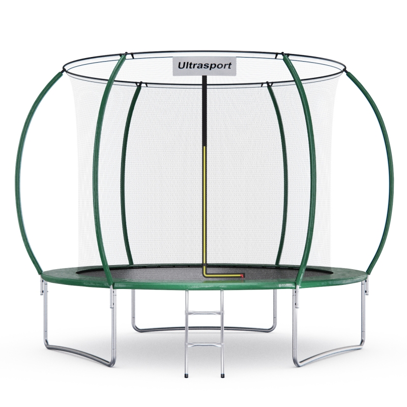 Батут ULTRASPORT 10 футов с сеткой