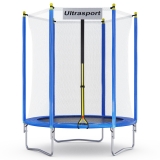 Батут DFC ULTRASPORT 6 ft с защитной сеткой