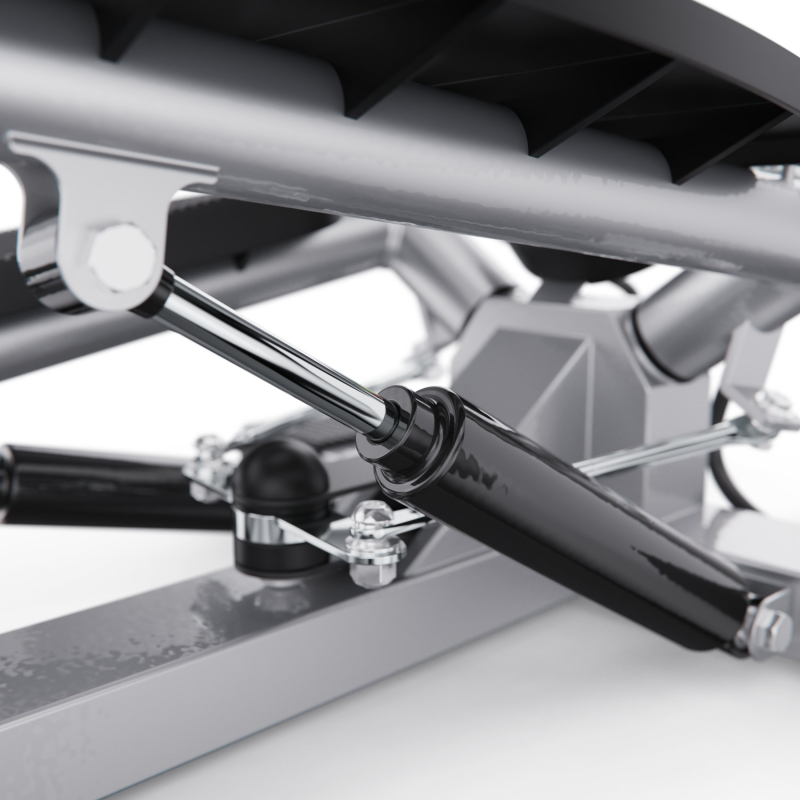 Большой поворотный степпер DFC X-STEPPER с эспандерами