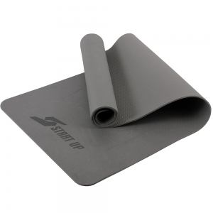Коврик для фитнеса и йоги Start Up TPE ZH-02 Black р183х61х0.6см