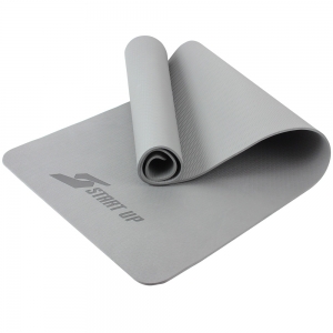 Коврик для фитнеса и йоги Start Up TPE ZH-02 Grey р183х61х0.6см
