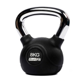 Гиря обрезиненная с хромированной ручкой PROFI-FIT 8 кг