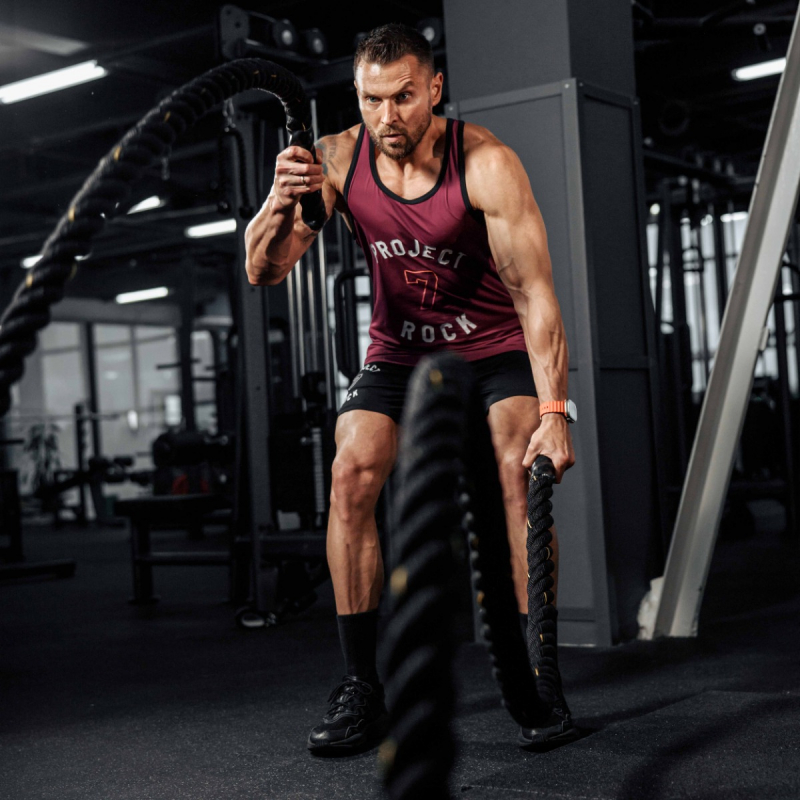 Канат тренировочный для кросс-тренинга D50 мм, 15 м PROFI-FIT