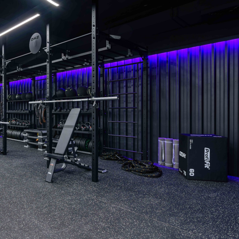 Канат тренировочный для кросс-тренинга D38 мм, 12 м PROFI-FIT