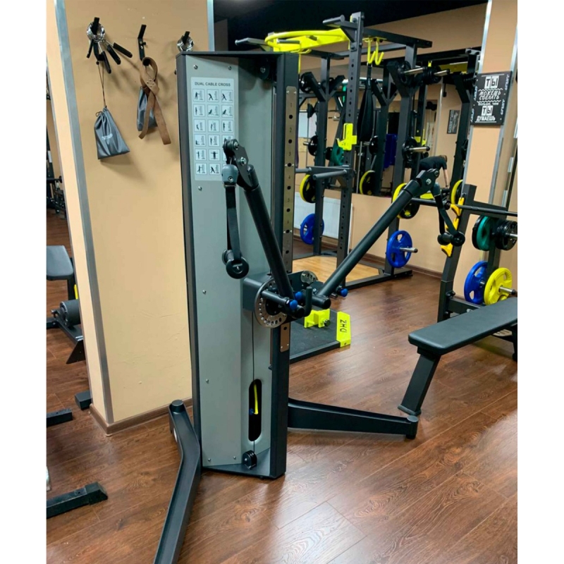 Кроссовер EMI1000. Стек 65 кг DHZ Fitness