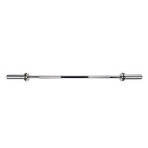 Гриф для штанги олимпийский 1250 мм (до 150 кг, замки-пружины) D50 мм PROFI-FIT