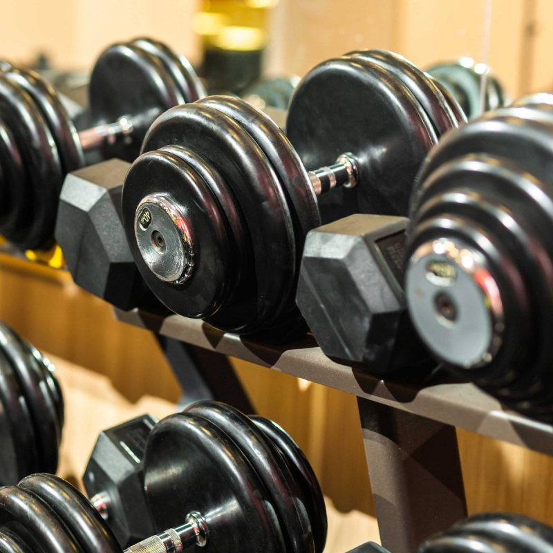 Гантельный ряд базовый (шаг 2.5 кг, 10 пар) PROFI-FIT 2.5-25 кг*