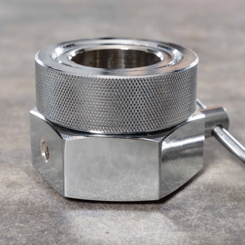 Замок для грифа D50 мм со стопором Премиум (1 шт) PROFI-FIT 2.5 кг