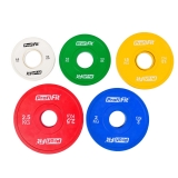 Диск обрезиненный цветной D51 мм PROFI-FIT 1.5 кг