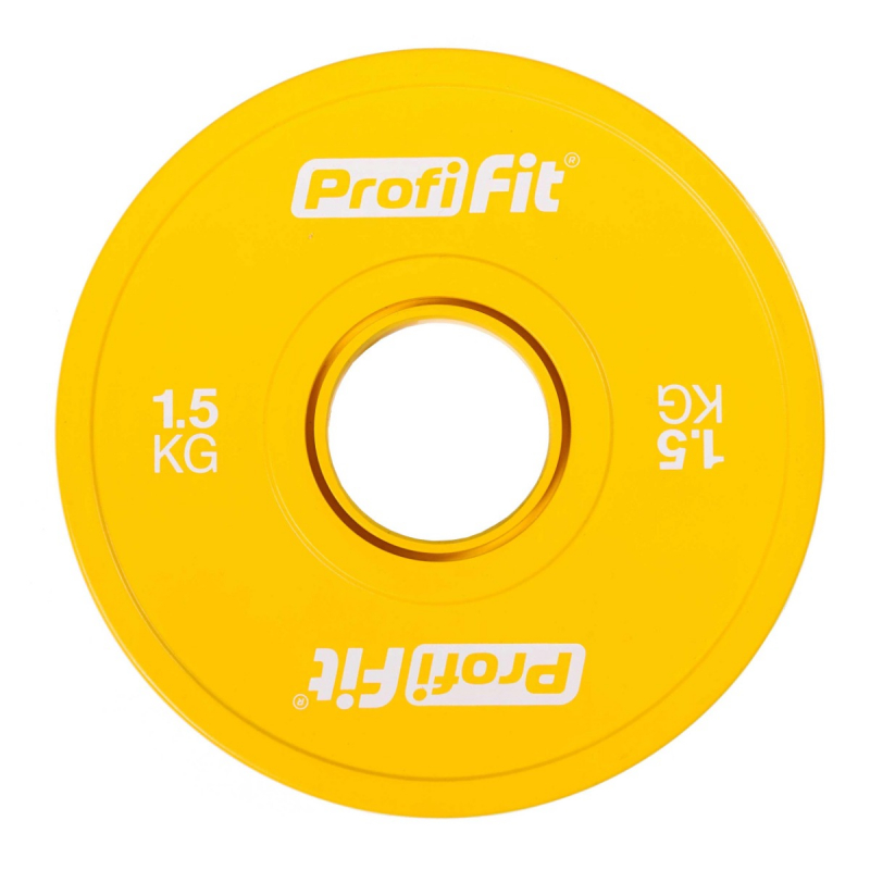 Диск обрезиненный цветной D51 мм PROFI-FIT 1.5 кг