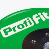 Диск профессиональный обрезиненный HARD цветной D51 мм PROFI-FIT 10 кг