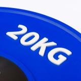 Диск профессиональный обрезиненный HARD цветной D51 мм PROFI-FIT 20 кг