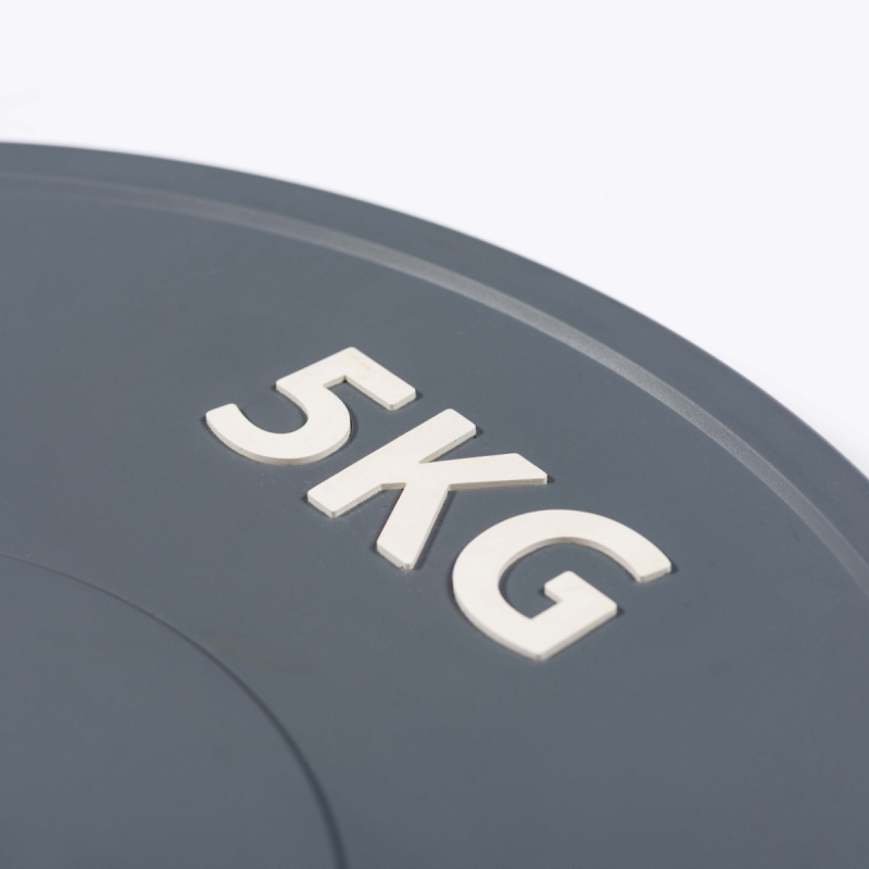 Диск профессиональный обрезиненный HARD цветной D51 мм PROFI-FIT 5 кг